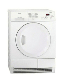 AEG Lavatherm T65270AC Condenser Tumble Dryer, 7kg Load, B Energy Rating, White AEG Lavatherm T65270AC Condenser Tumble Dryer, 7kg Load, B Energy Rating, White